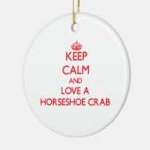 カブトガニ セラミックオーナメント (左)