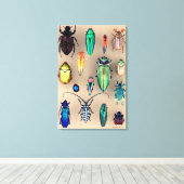 カブトムコレクション キャンバスプリント (インサイチュ (ウッドフロア))