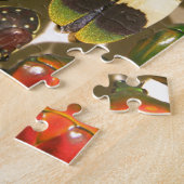 カブトムシとアムシと昆虫 ジグソーパズル (側面)