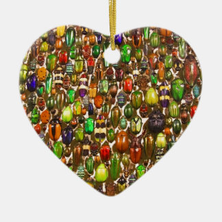 カブトムシとカブトムシの軍隊 セラミックオーナメント