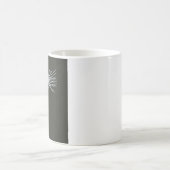 カブトムシとタンポポ種子 コーヒーマグカップ (中央)