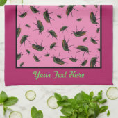 カブトムシのキッチンタオル キッチンタオル (折り畳み)