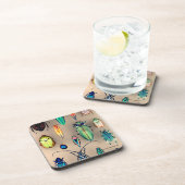 カブトムシのコレクション コースター (右側)