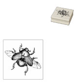 カブトムシのゴム印 ラバースタンプ (押印)