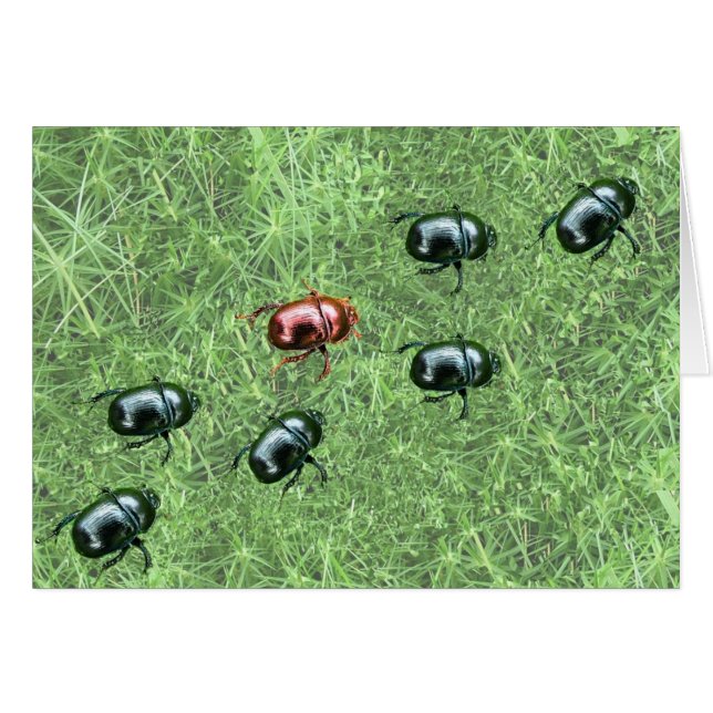 カブトムシのデザイン (正面横)