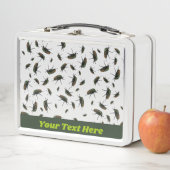 カブトムシのバグランチボックス – オプションのカスタマイズ メタルランチボックス (インサイチュ)