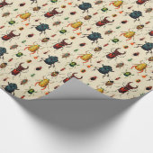 カブトムシの変化 ラッピングペーパー (角)