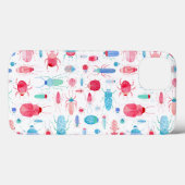 カブトムシの水色 Case-Mate iPhoneケース (裏面 (横))