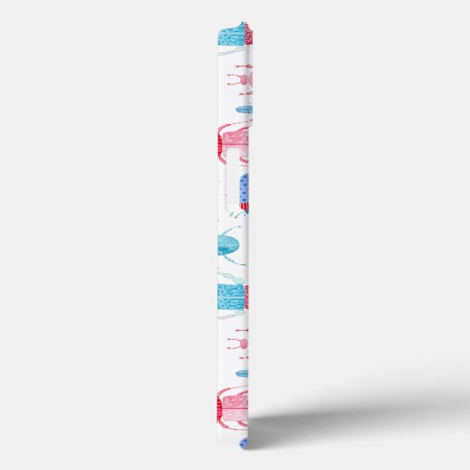 カブトムシの水色 Case-Mate iPhoneケース (裏面 / 右)