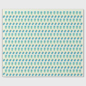 カブトムシの生き物のプリント ラッピングペーパー (フラット)