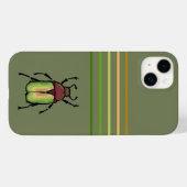 カブトムシの電話ケース Case-Mate iPhoneケース (裏面 (横))