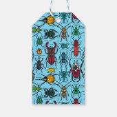 カブトムシの青 ギフトタグ (裏面)