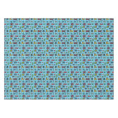 カブトムシの青 テーブルクロス (正面(横))