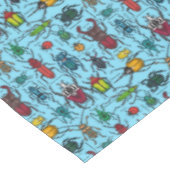 カブトムシの青 テーブルクロス (アングル)