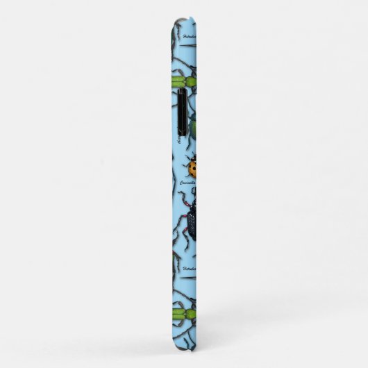 カブトムシの青 Case-Mate iPhoneケース (裏面/右)