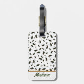 カブトムシのBug Lagage Tag ラゲッジタグ (裏面縦)