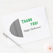 カブトムシインスパイアュ 楕円形シール (封筒)