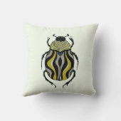 カブトムシカッコいいムシ・アート虫の恋人 クッション (裏面)