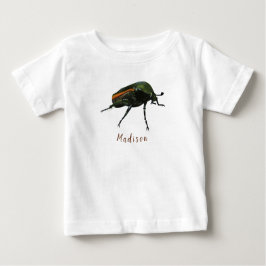 カブトムシベビーTシャツ ベビーTシャツ