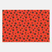 カブトムシユニークアカアシムシ ラッピングペーパーシート (正面)