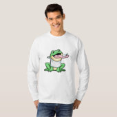 カブトムシ付きカエル Tシャツ (正面フル)