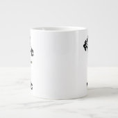 カブトムシ果汁 ジャンボコーヒーマグカップ (正面)