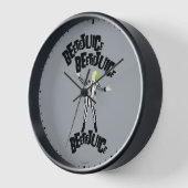 カブトムシ果汁 壁時計 (傾斜)