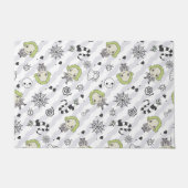 カブトムシ模様 ドアマット (正面)