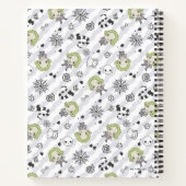 カブトムシ模様 ノートブック (裏面)