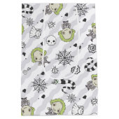 カブトムシ模様 ミディアムペーパーバッグ (裏面)