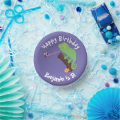 カブトムシ漫画をキャッチかわいいカメレオン ペーパーボウル (パーティー)