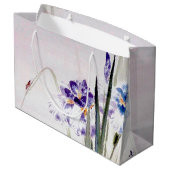 カブトムシ登山オンアイリスリーフ渡辺聖亭 ラージペーパーバッグ (裏面アングル)