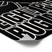 カブトムシ虫昆虫学ギーク ポスター (角)