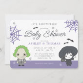 カブトムシ赤ちゃんシャワー 招待状 (正面)