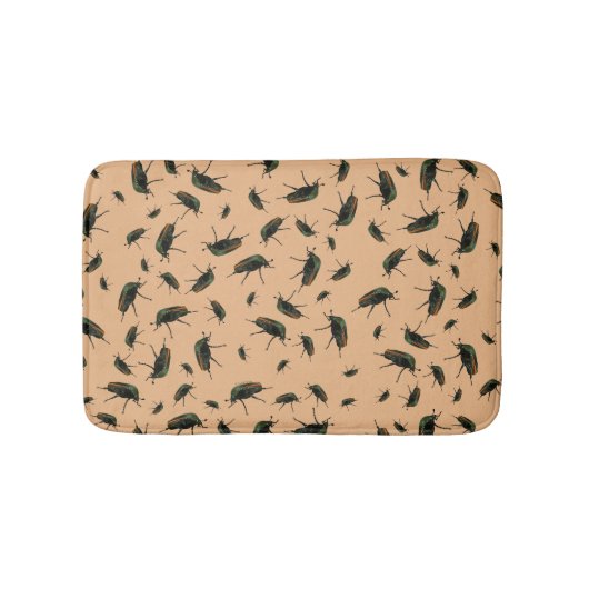 カブトムシ風呂マット バスマット (正面)