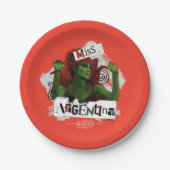 カブトムシ |アルゼンチ恋しく思ン ペーパープレート (正面)