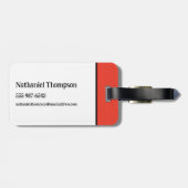 カブトムシ |アルゼンチ恋しく思ン ラゲッジタグ (裏面横)