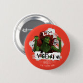 カブトムシ |アルゼンチ恋しく思ン 缶バッジ (正面&裏面)