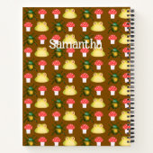 カブトムシ、カエル、キノコ ノートブック (裏面)