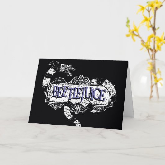 カブトムシ |カブトムシのロゴに巻き込まれたサンミズ カード (黄色い花)