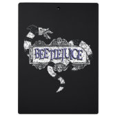 カブトムシ |カブトムシのロゴに巻き込まれたサンミズ クリップボード (裏面)