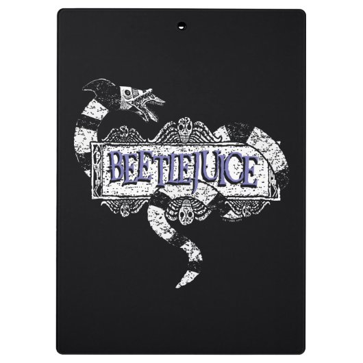 カブトムシ |カブトムシのロゴに巻き込まれたサンミズ クリップボード (裏面)