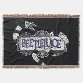 カブトムシ |カブトムシのロゴに巻き込まれたサンミズ スローブランケット (正面)