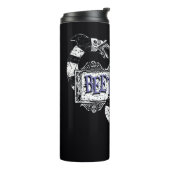 カブトムシ |カブトムシのロゴに巻き込まれたサンミズ タンブラー (回転左)