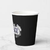 カブトムシ |カブトムシのロゴに巻き込まれたサンミズ 紙コップ (裏面)