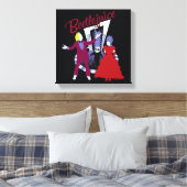 カブトムシ |カブトムジュース&リディア結婚ズ キャンバスプリント (インサイチュ (寝室))