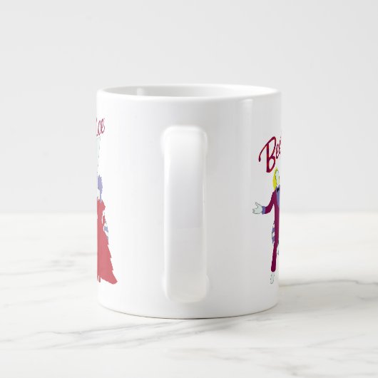 カブトムシ |カブトムジュース&リディア結婚ズ ジャンボコーヒーマグカップ (裏面)