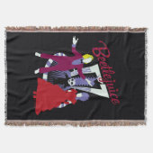 カブトムシ |カブトムジュース&リディア結婚ズ スローブランケット (正面)