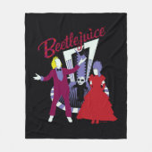 カブトムシ |カブトムジュース&リディア結婚ズ フリースブランケット (正面)