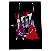 カブトムシ |カブトムジュース&リディア結婚ズ ミディアムペーパーバッグ (裏面)